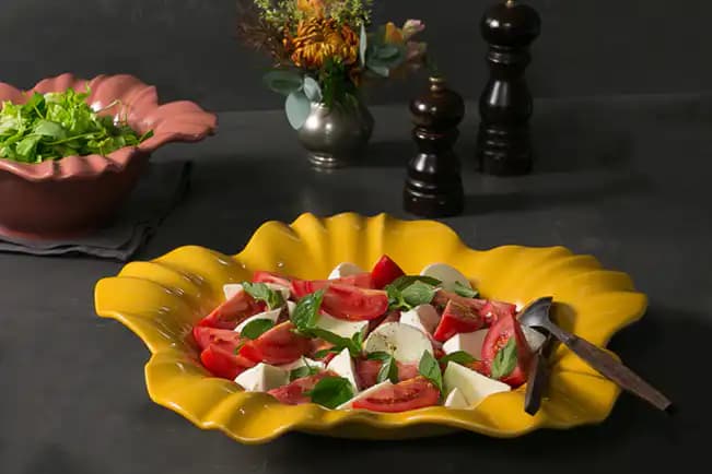 Salada caprese clássica — receita Rita Lobo (Panelinha)