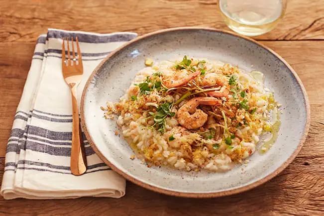 Risoto de camarão — receita Rita Lobo (Panelinha)